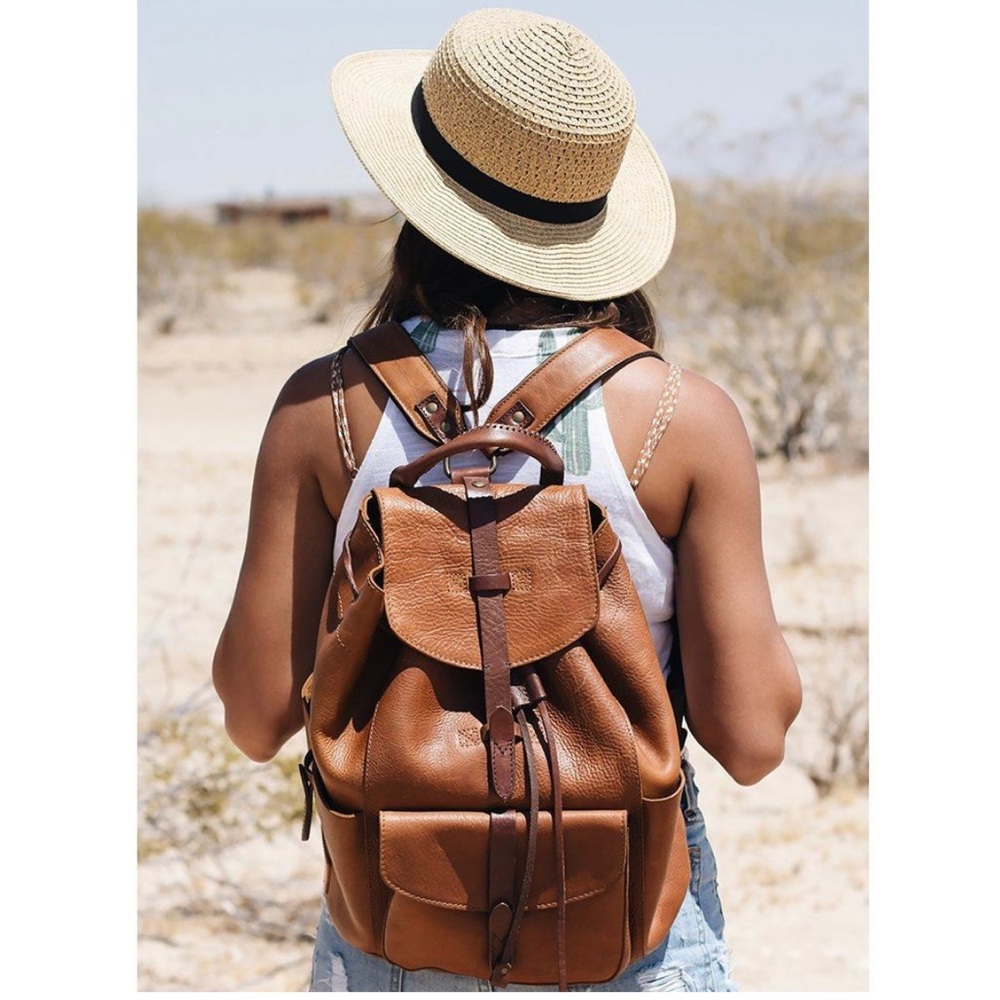 Will Leather Rainier Backpack- Mahogany